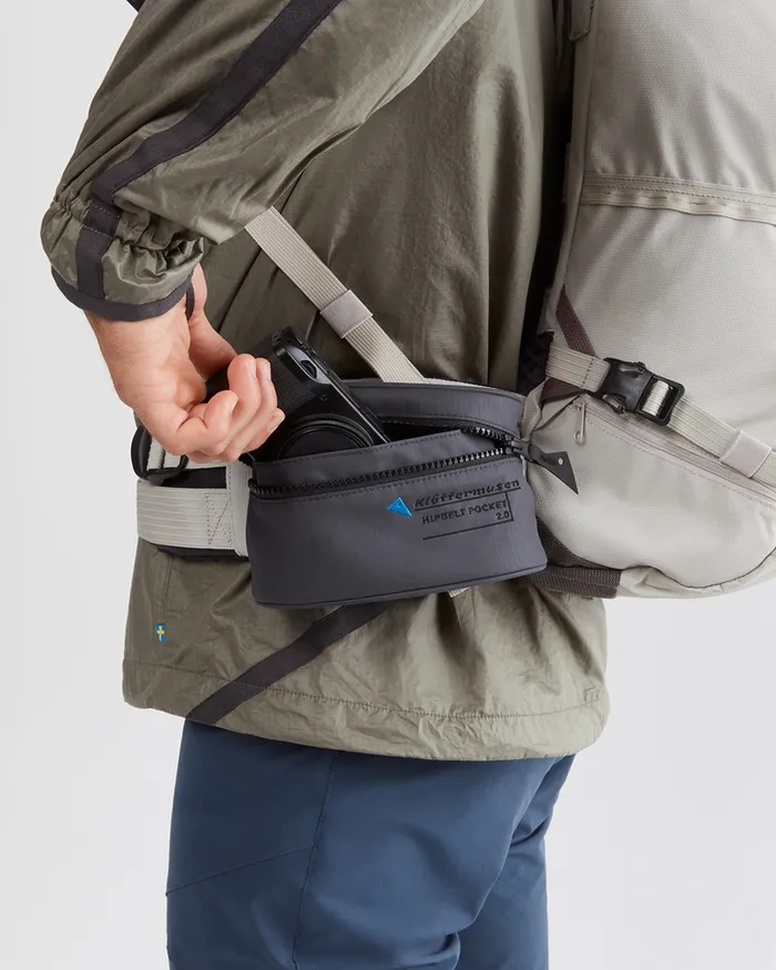MenWomen Hipbelt Pocket 20 Padded Hip Pocket Clay Klttermusen Accessories
