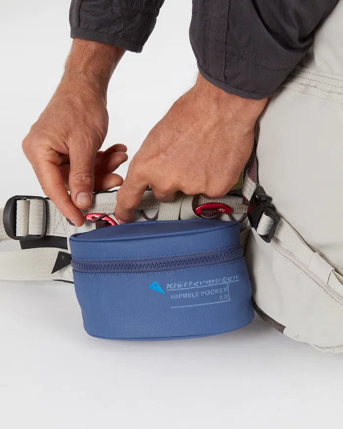 MenWomen Hipbelt Pocket 20 Padded Hip Pocket Clay Klttermusen Accessories