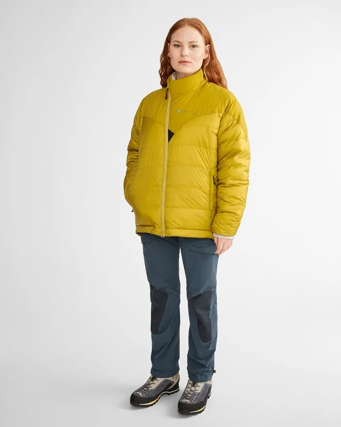 MenWomen Liv 20 Light Down Jacket Black Plum Klttermusen Down and Insulated Jackets