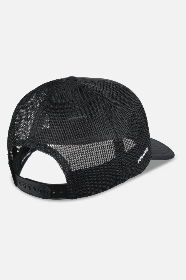 MenWomen Pegador Caps and Hats Narson Trucker Cap Black Cool Grey MenWomen Pegador Caps and Hats Narson Trucker Cap Black Cool Grey