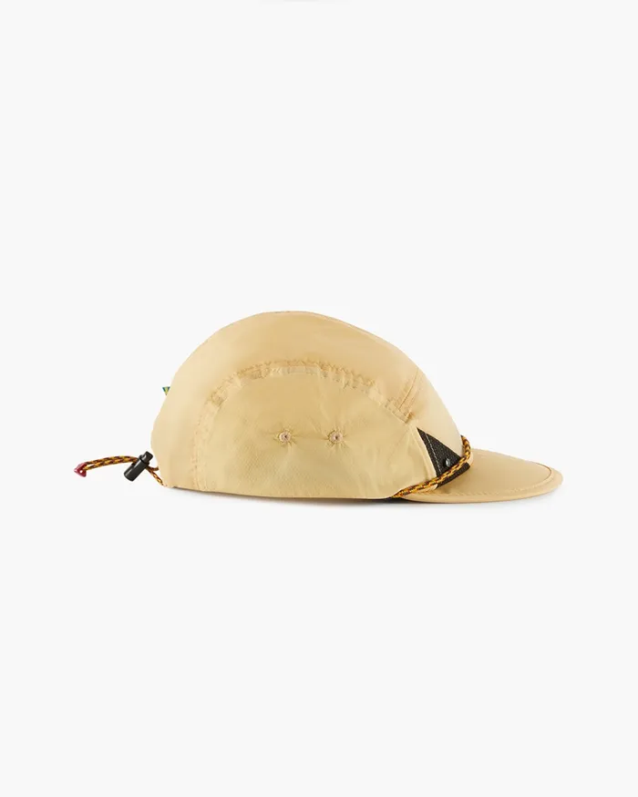 MenWomen Runa Lightweight Five Panel Cap Chaya Sand Klttermusen Hats and Caps