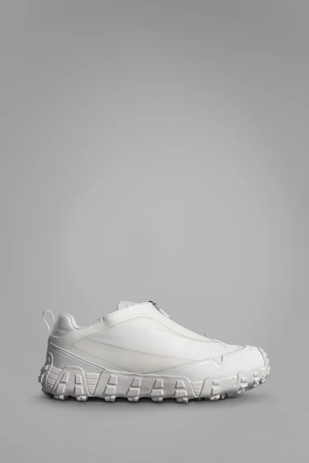 Men Zip Up Runner White Norse Projects Footwear