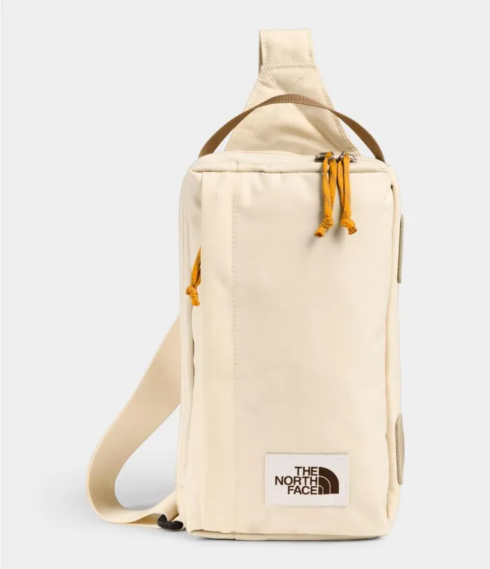 Mens The North Face Backpacks Field Bag Bleached Sand Dark Heatherutility Brown