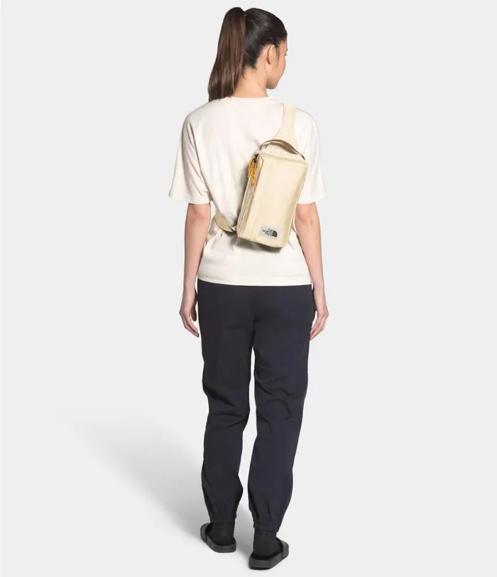 Mens The North Face Backpacks Field Bag Bleached Sand Dark Heatherutility Brown