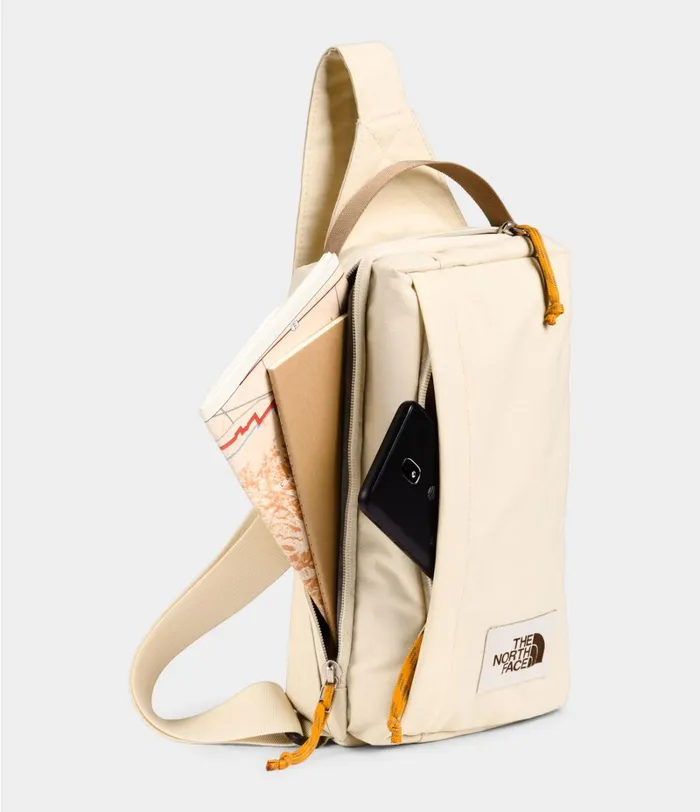 Mens The North Face Backpacks Field Bag Bleached Sand Dark Heatherutility Brown