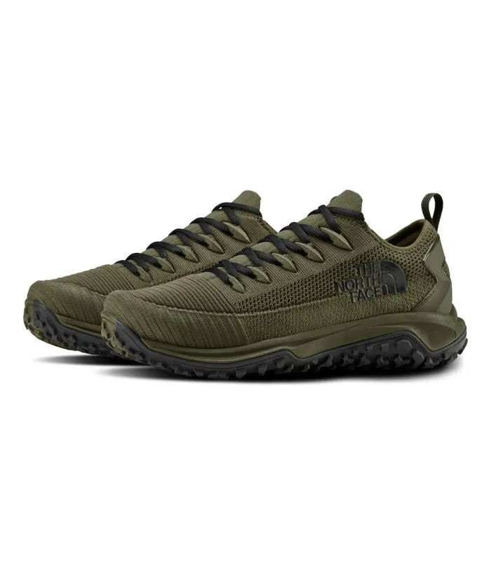 Mens The North Face Hiking Truxel New Taupe Greentnf Black
