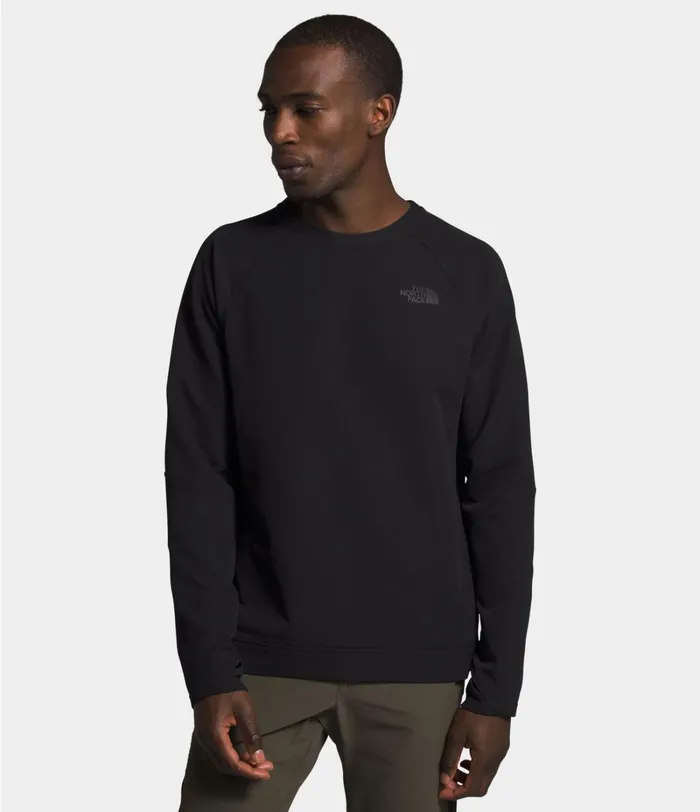 Mens The North Face Hoodies and Sweatshirts Tekno Ridge Crew Tnf Black