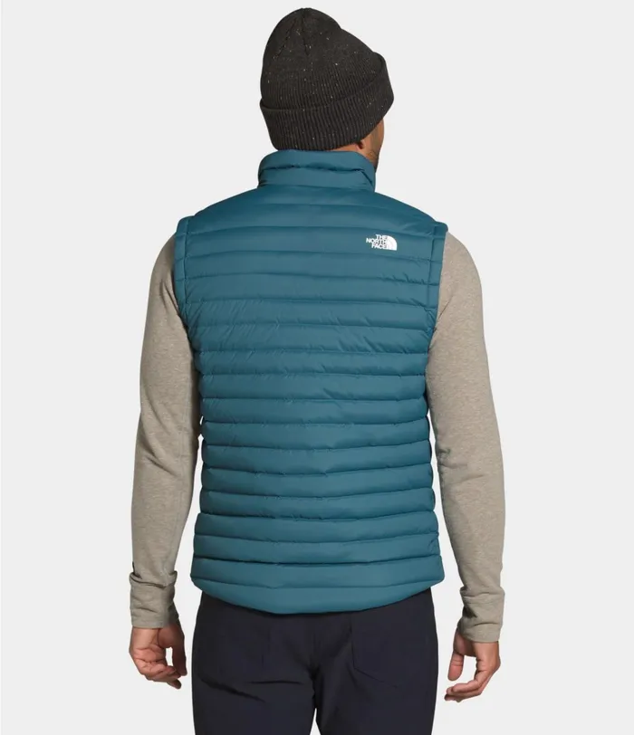 Mens The North Face Insulated and Down Jackets Stretch Down Vest Mallard Blue