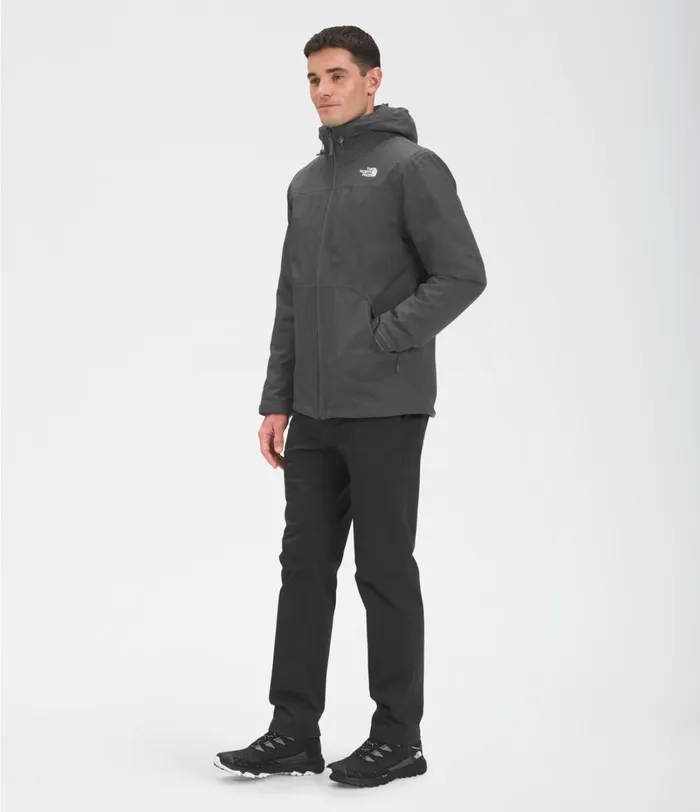 Mens The North Face Insulated and Down Jackets Tour Triclimate Jacket Tnf Dark Grey Heather