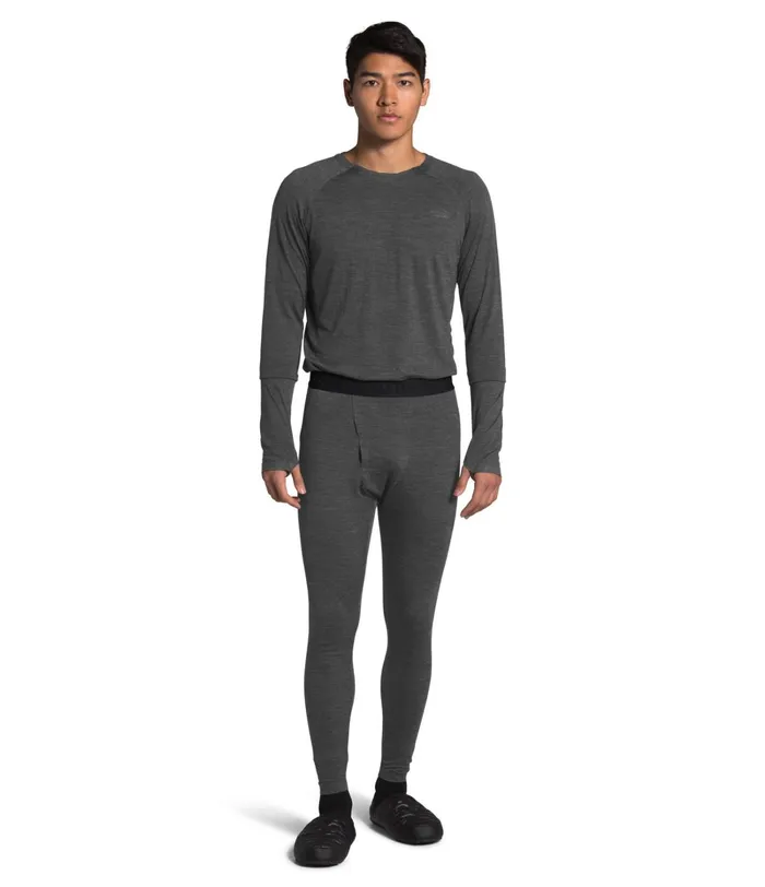 Mens The North Face Pants UltraWarm Wool Boot Tights Tnf Dark Grey Heather