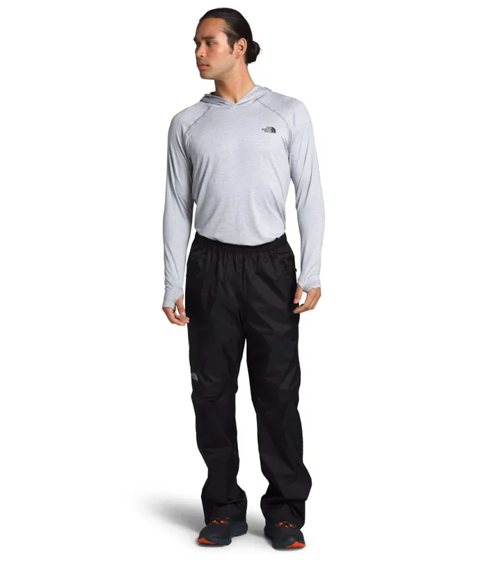 Mens The North Face Pants Venture 2 Half Zip Pants Tnf Blacktnf Black