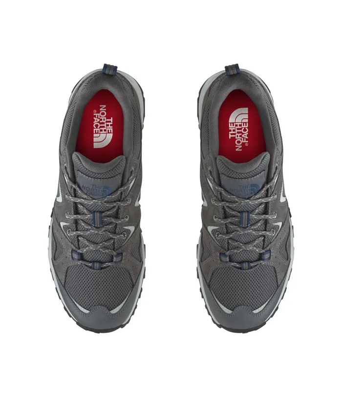 Mens The North Face Sneakers Trail Edge Zinc Greyshady Blue