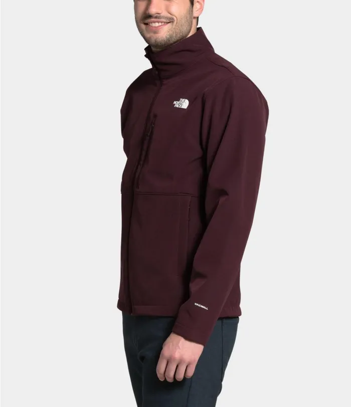 Mens The North Face Softshell Apex Bionic Jacket Root Brown