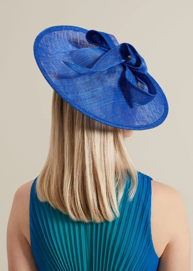 Midi Double Twist Disc Fascinator Cobalt Women Phase Eight Fascinators and Hats