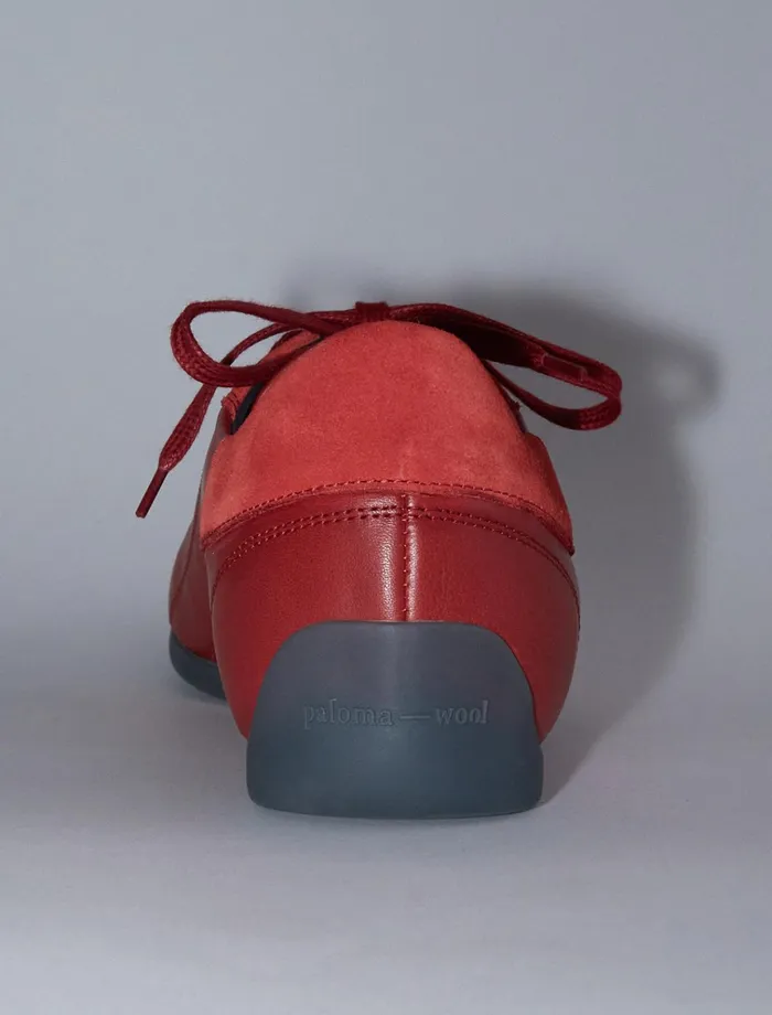 Miles B Red Women Paloma Wool Sneakers