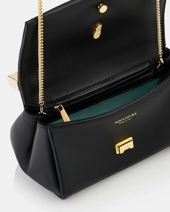 Mini Twist Clutch Black Women Aquazzura Mini Bags Mini Twist Clutch Black Women Aquazzura Mini Bags
