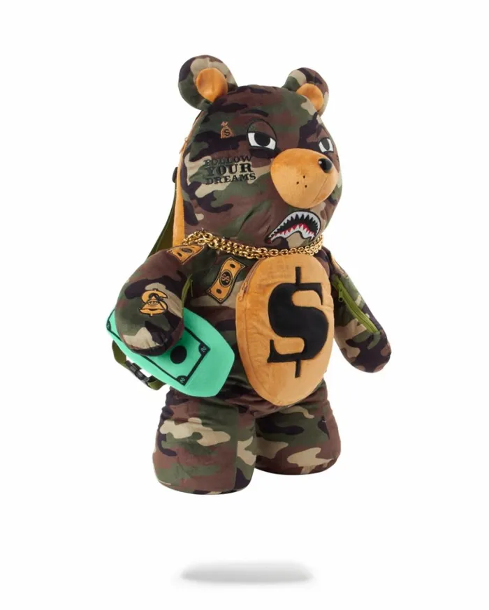 MONEYBEAR TEDDY BEAR BACKPACK Bags SPRAYGROUND
