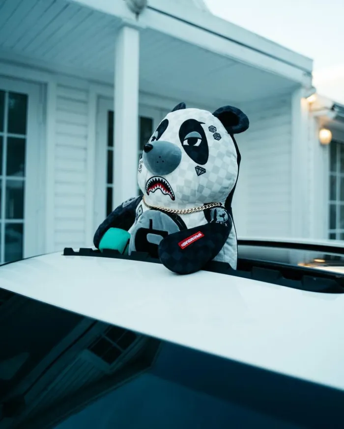MONEYBEAR TEDDYBEAR BACKPACK PANDA PANDA PANDA Bags SPRAYGROUND
