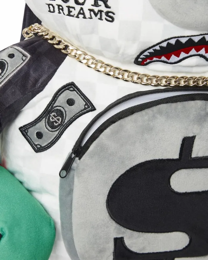 MONEYBEAR TEDDYBEAR BACKPACK PANDA PANDA PANDA Bags SPRAYGROUND
