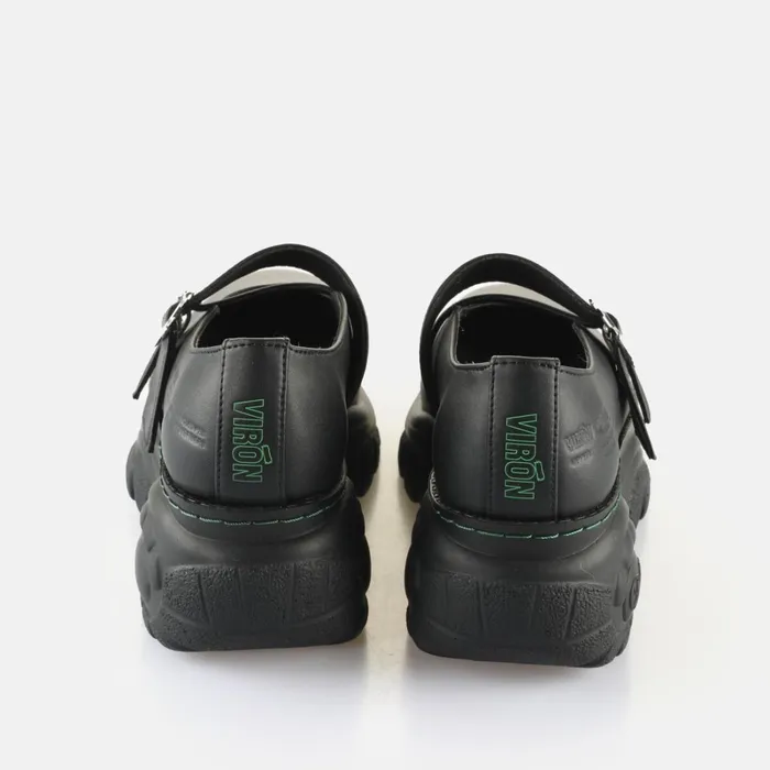 Morph08M990 8211 Vegan Corn Based Nappa 8211 Black Schwarzsilber Buffalo Ballet Flats Morph08M990 8211 Vegan Corn Based Nappa 8211 Black Schwarzsilber Buffalo Ballet Flats