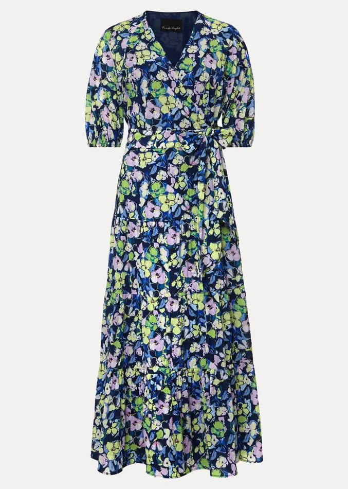 Morven Floral Maxi Dress Navymulti Women Phase Eight Dresses