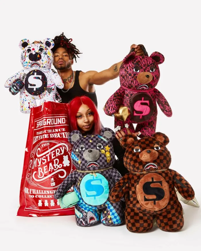 MYSTERY BEARS PACK COLLECT ALL 5 Bags SPRAYGROUND