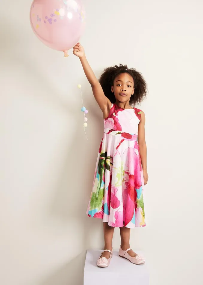 Nala Print Dress Multicoloured Women Phase Eight Dresses