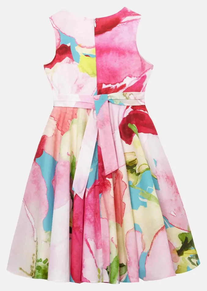 Nala Print Dress Multicoloured Women Phase Eight Dresses