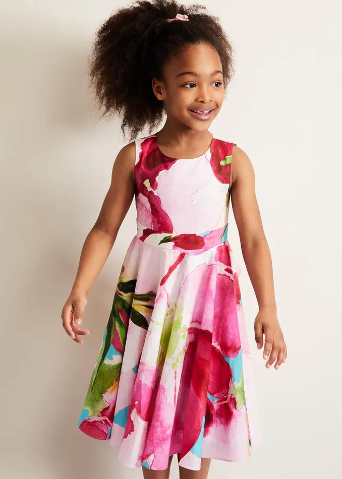 Nala Print Dress Multicoloured Women Phase Eight Dresses