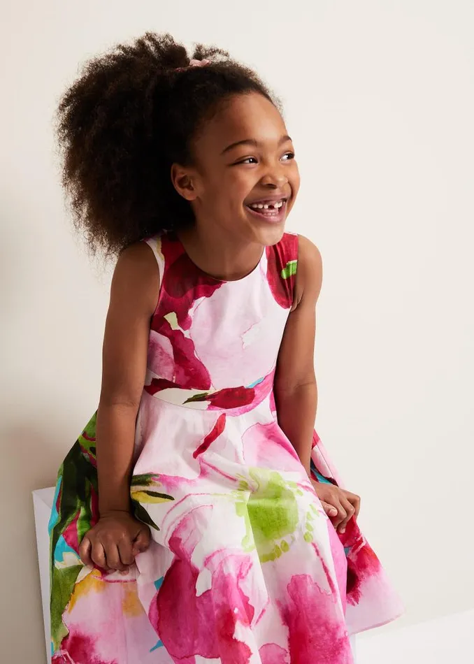 Nala Print Dress Multicoloured Women Phase Eight Dresses