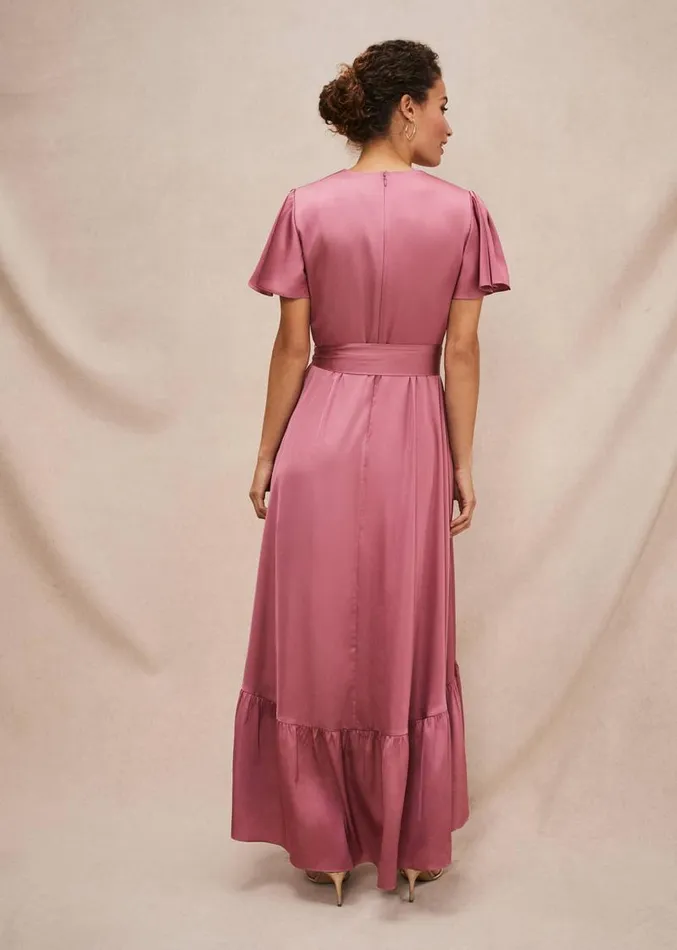 Nancie Eclipse Dress Rosewood Women Phase Eight Dresses