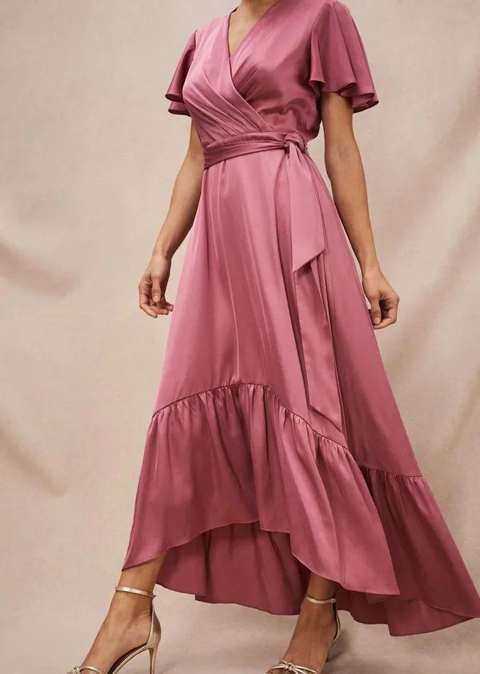 Nancie Eclipse Dress Rosewood Women Phase Eight Dresses