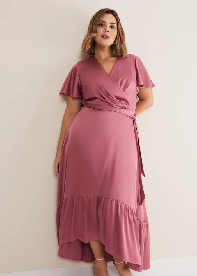 Nancie Eclipse Dress Rosewood Women Phase Eight Dresses