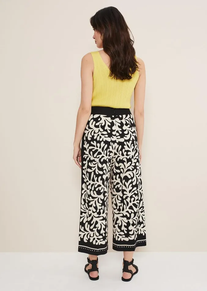 Nava Wide Leg Culottes Blackstone Women Phase Eight Trousers