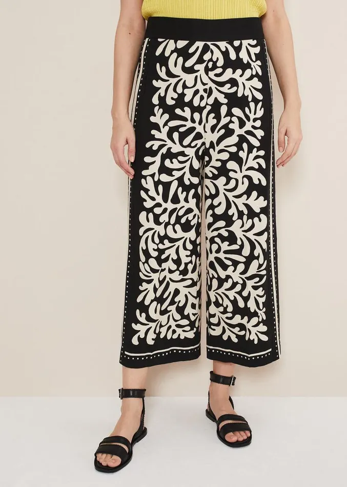 Nava Wide Leg Culottes Blackstone Women Phase Eight Trousers