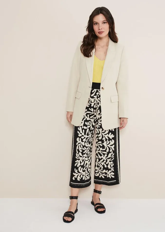 Nava Wide Leg Culottes Blackstone Women Phase Eight Trousers