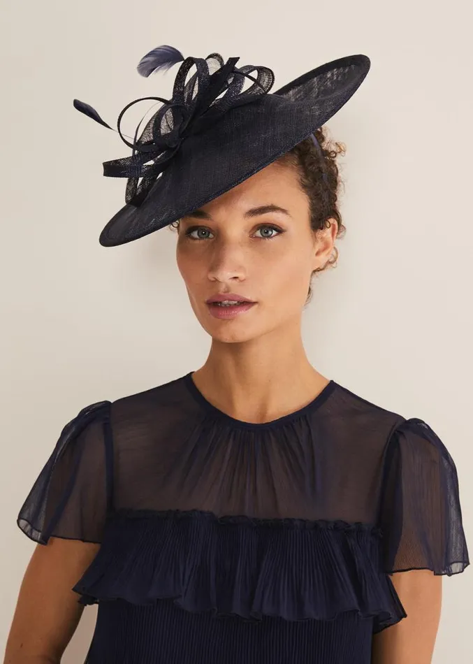 Navy Fascinator Navy Women Phase Eight Fascinators and Hats