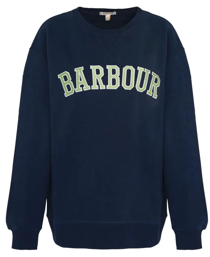 Northumberland Sweatshirt Harvest Gold Women Barbour Hoodies and Sweatshirts
