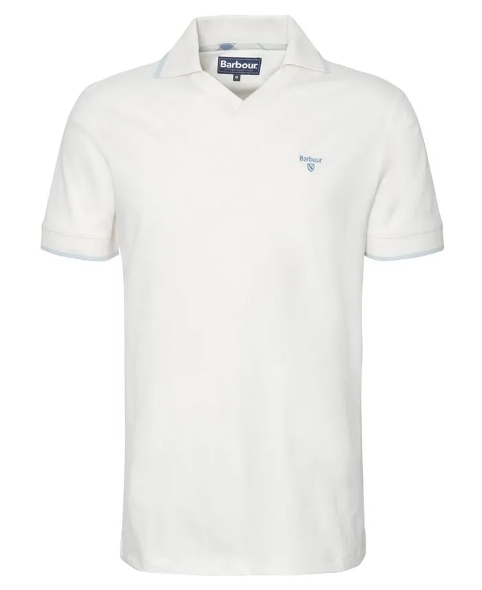 Northwood Polo Shirt Niagara Mist Men Barbour Polo Shirts