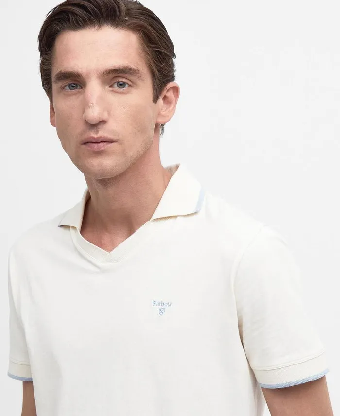 Northwood Polo Shirt Niagara Mist Men Barbour Polo Shirts