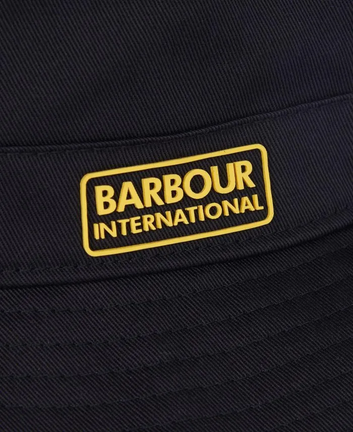 Norton Drill Sports Hat Black Men Barbour Hats