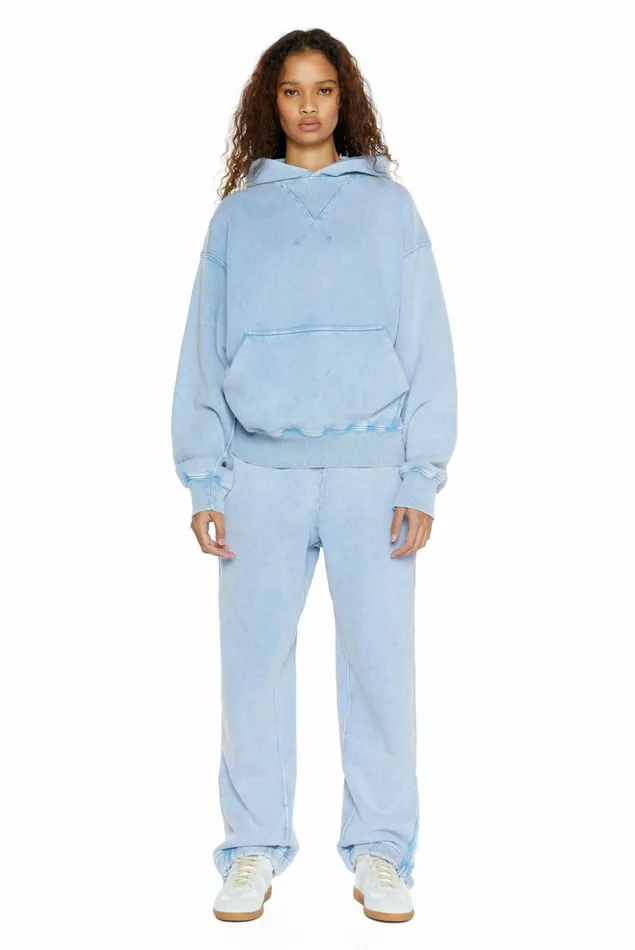 NTRLS Powder Blue Oversized Hoodie Powder Blue Women Jaded London NTRLS Powder Blue Oversized Hoodie Powder Blue Women Jaded London