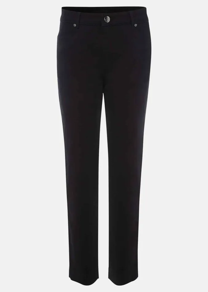 Ocha Straight Leg Jeans Black Women Phase Eight Trousers