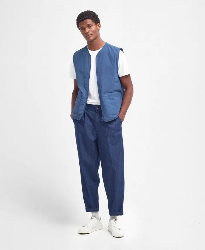 Orchard Pinnacle Trousers Indigo Men Barbour Trousers and Shorts