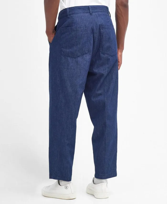 Orchard Pinnacle Trousers Indigo Men Barbour Trousers and Shorts
