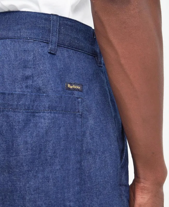 Orchard Pinnacle Trousers Indigo Men Barbour Trousers and Shorts