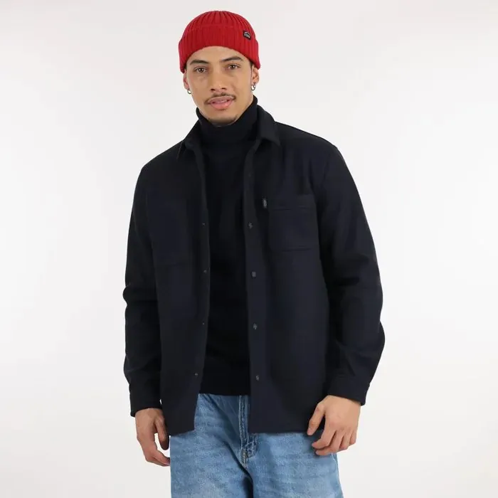 Oxbow Jacket Coat Men Overshirt Sigfrid 8211 Deep Marine