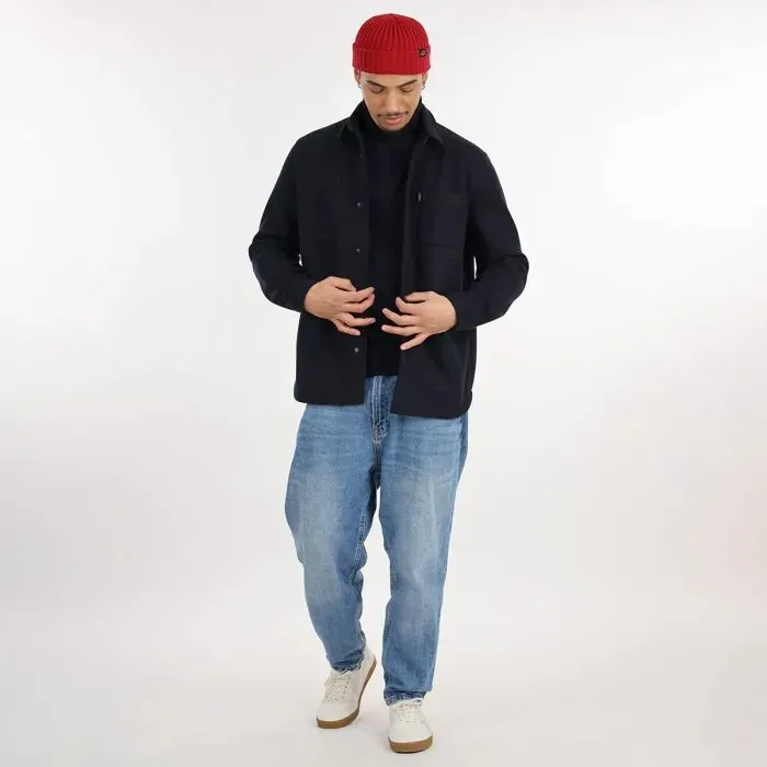 Oxbow Jacket Coat Men Overshirt Sigfrid 8211 Deep Marine