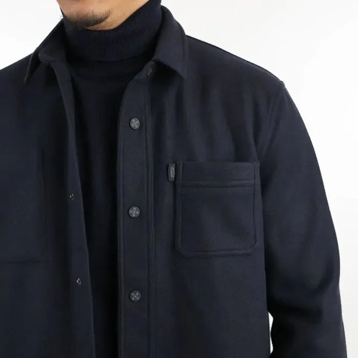 Oxbow Jacket Coat Men Overshirt Sigfrid 8211 Deep Marine