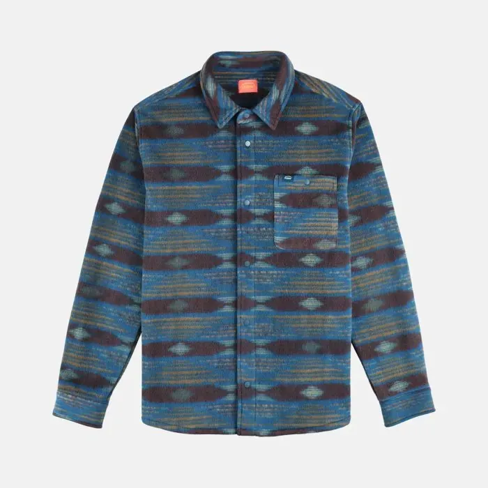 Oxbow Shirt Men Polar Fleece Sao 8211 Oceano